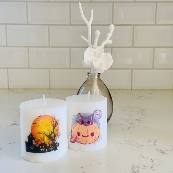 Handcrafted Halloween Theme Candles - Picture 3 of 7